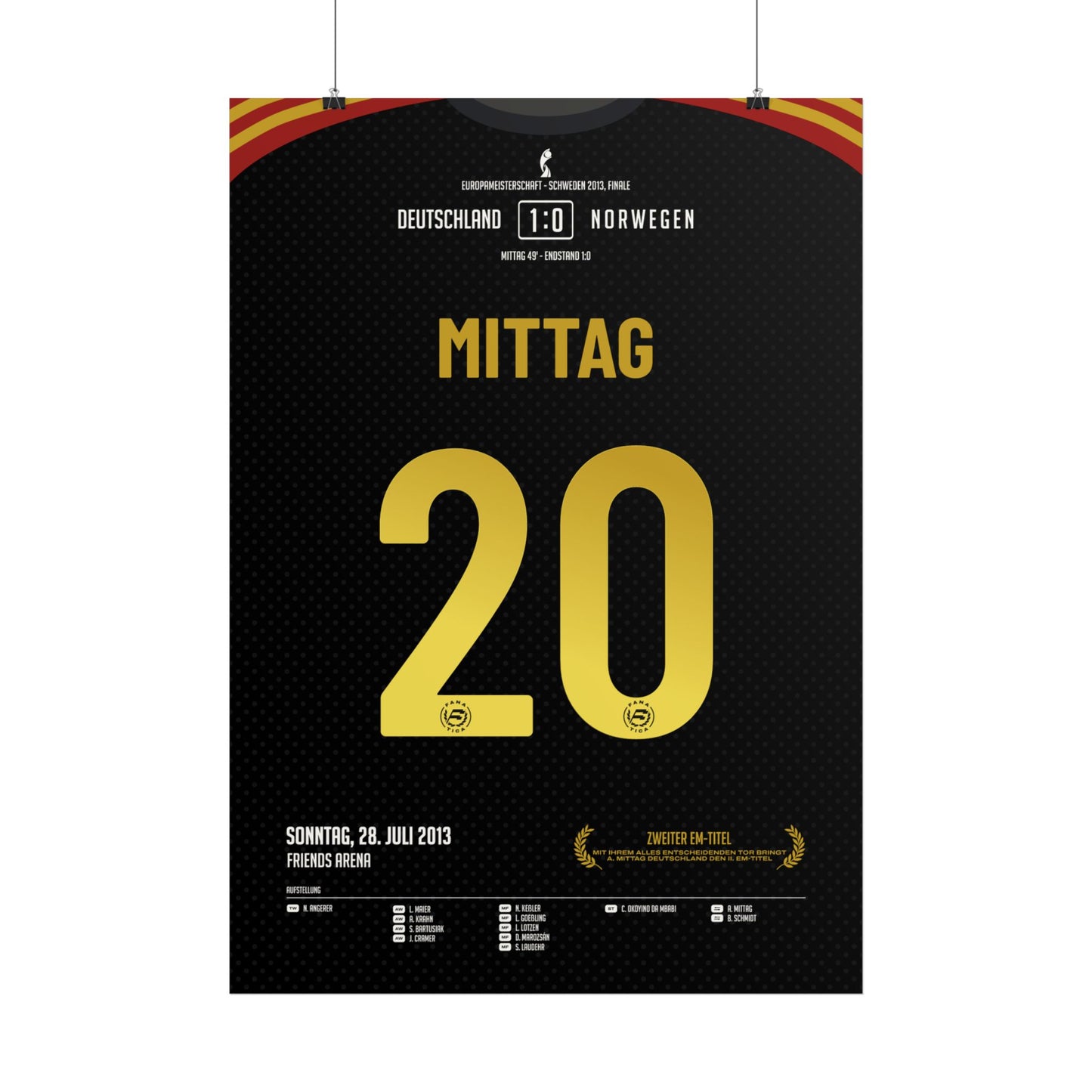 Anja Mittag | 20 • "Zweiter EM-Titel" • 28.07.2013