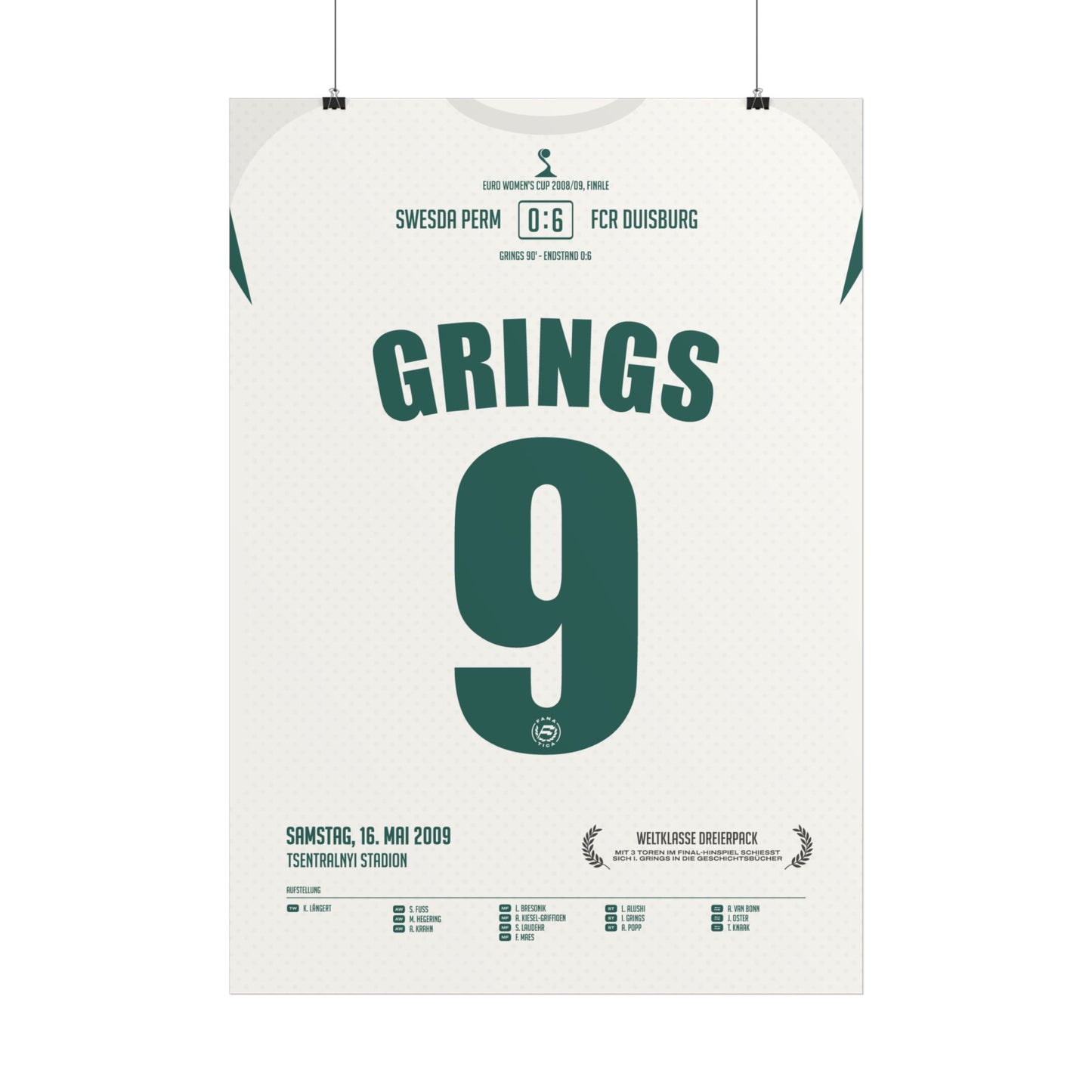 Inka Grings | 9 • "Weltklasse-Dreierpack" • 16.05.2009