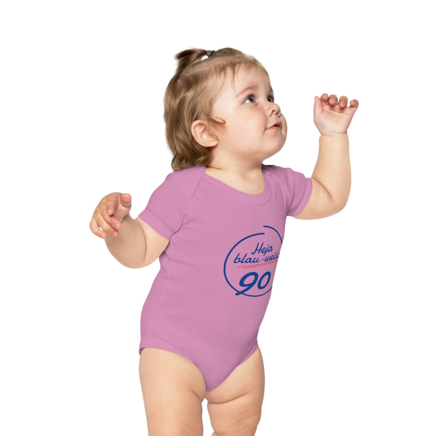 Baby Bodysuit • "Heja blau-weiss 90"