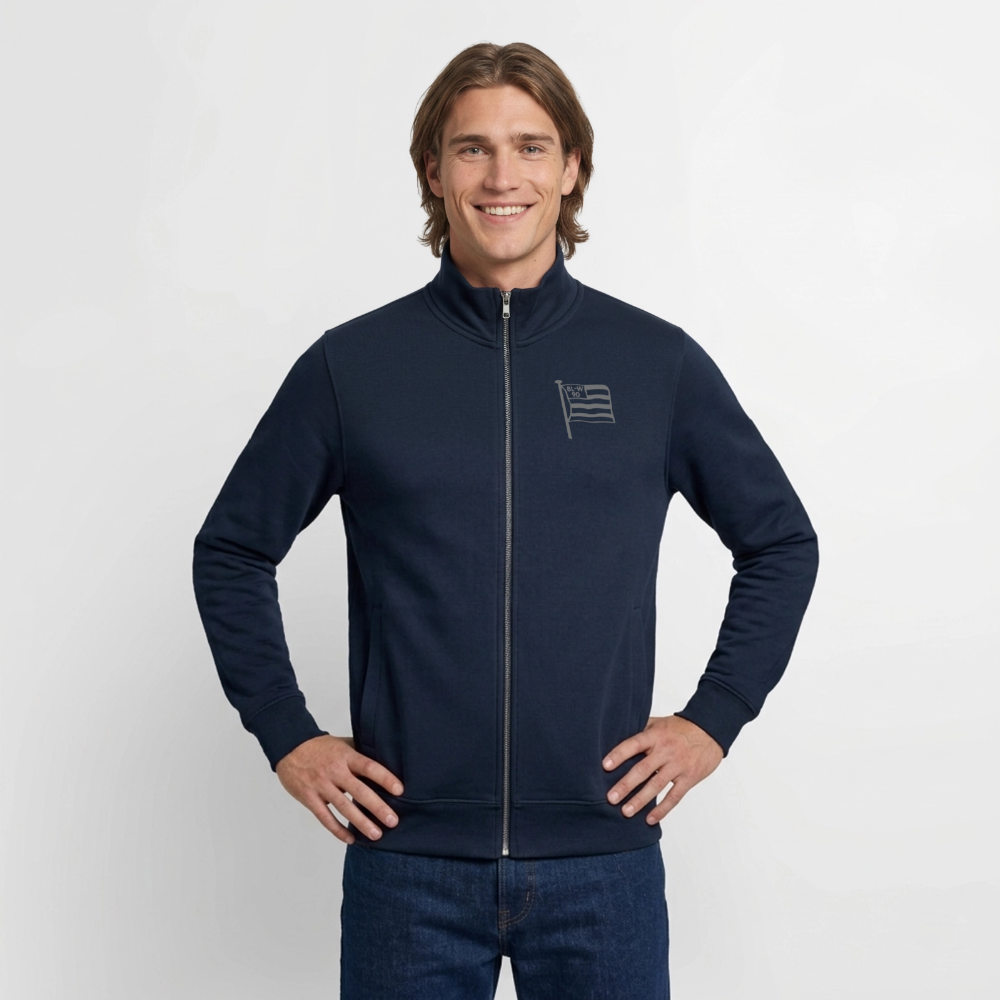 Zip Jacke • Fahne - Navy