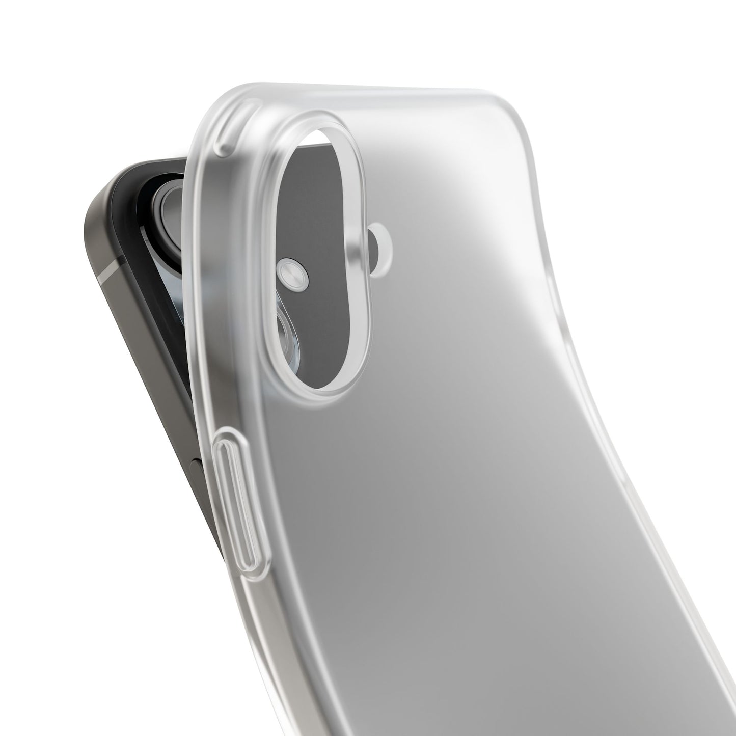 Handyhülle, transparent • Flaggensilhouette