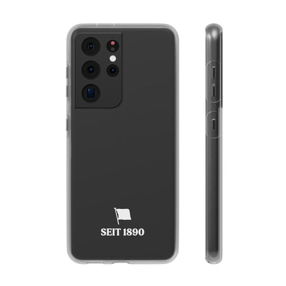 Handyhülle, transparent • Flaggensilhouette