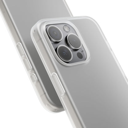 Handyhülle, transparent • Flaggensilhouette