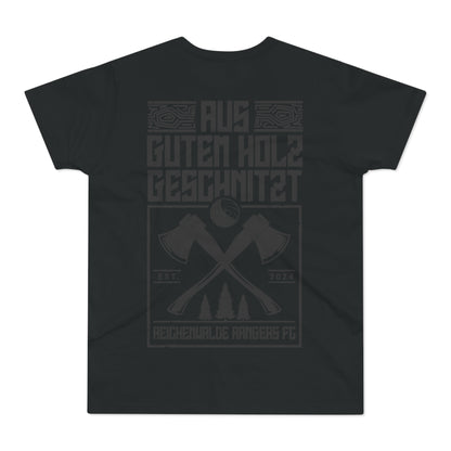 T-Shirt "AUS GUTEM HOLZ GESCHNITZT" (Unisex)