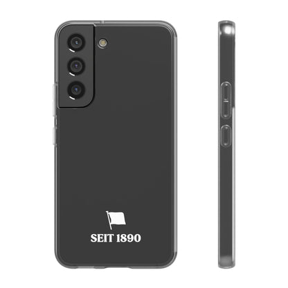 Handyhülle, transparent • Flaggensilhouette