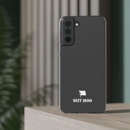 Handyhülle, transparent • Flaggensilhouette