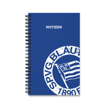 Notizbuch, spiralgebunden