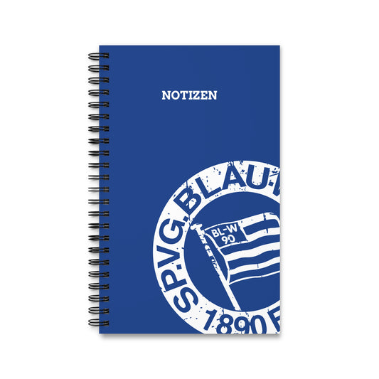 Notizbuch, spiralgebunden