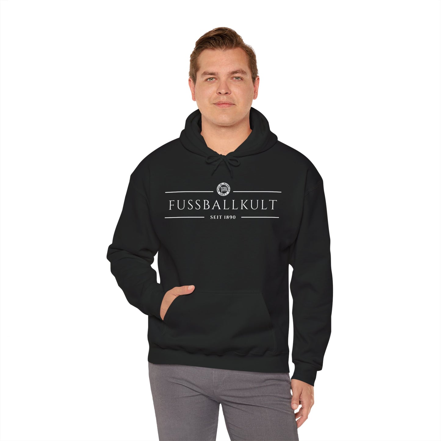 Hoodie (Basic) • "FUSSBALLKULT"