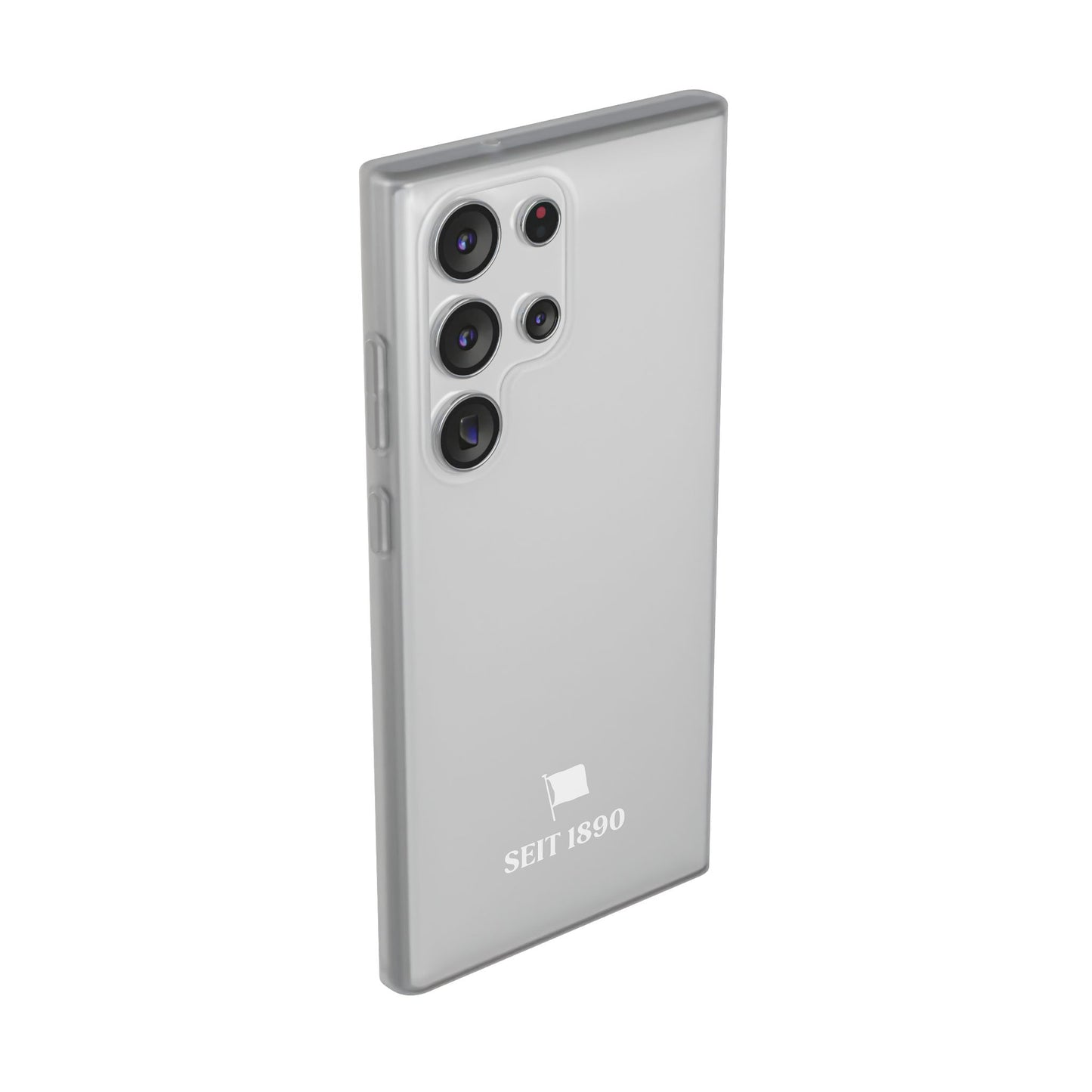 Handyhülle, transparent • Flaggensilhouette