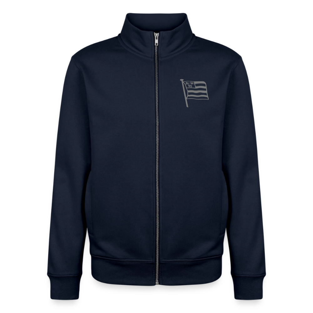 Zip Jacke • Fahne - Navy