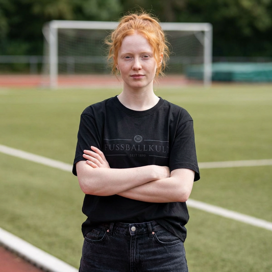 Frauen Boxy Shirt • "FUSSBALLKULT"