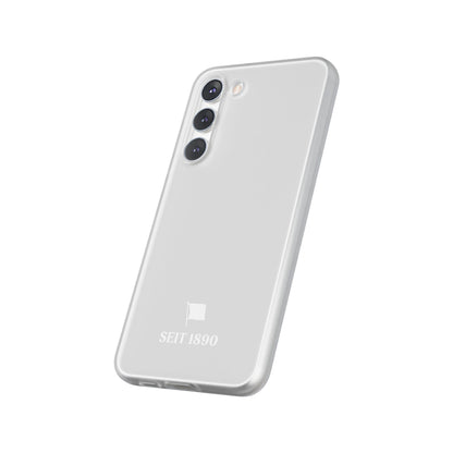 Handyhülle, transparent • Flaggensilhouette