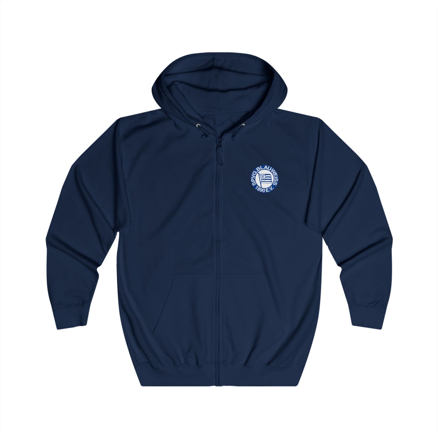 Zip Hoodie •  "Logo und Sportliche Vereinigung"