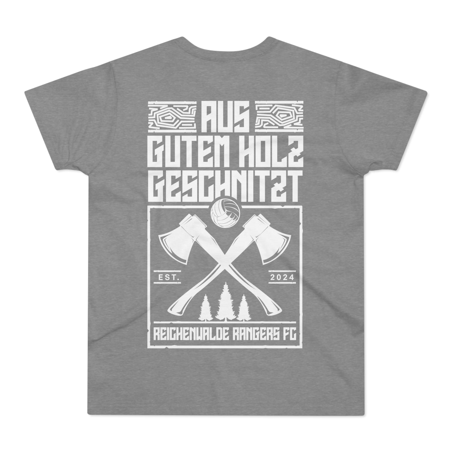 T-Shirt "AUS GUTEM HOLZ GESCHNITZT" (Unisex)