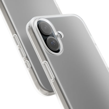 Handyhülle, transparent • Flaggensilhouette