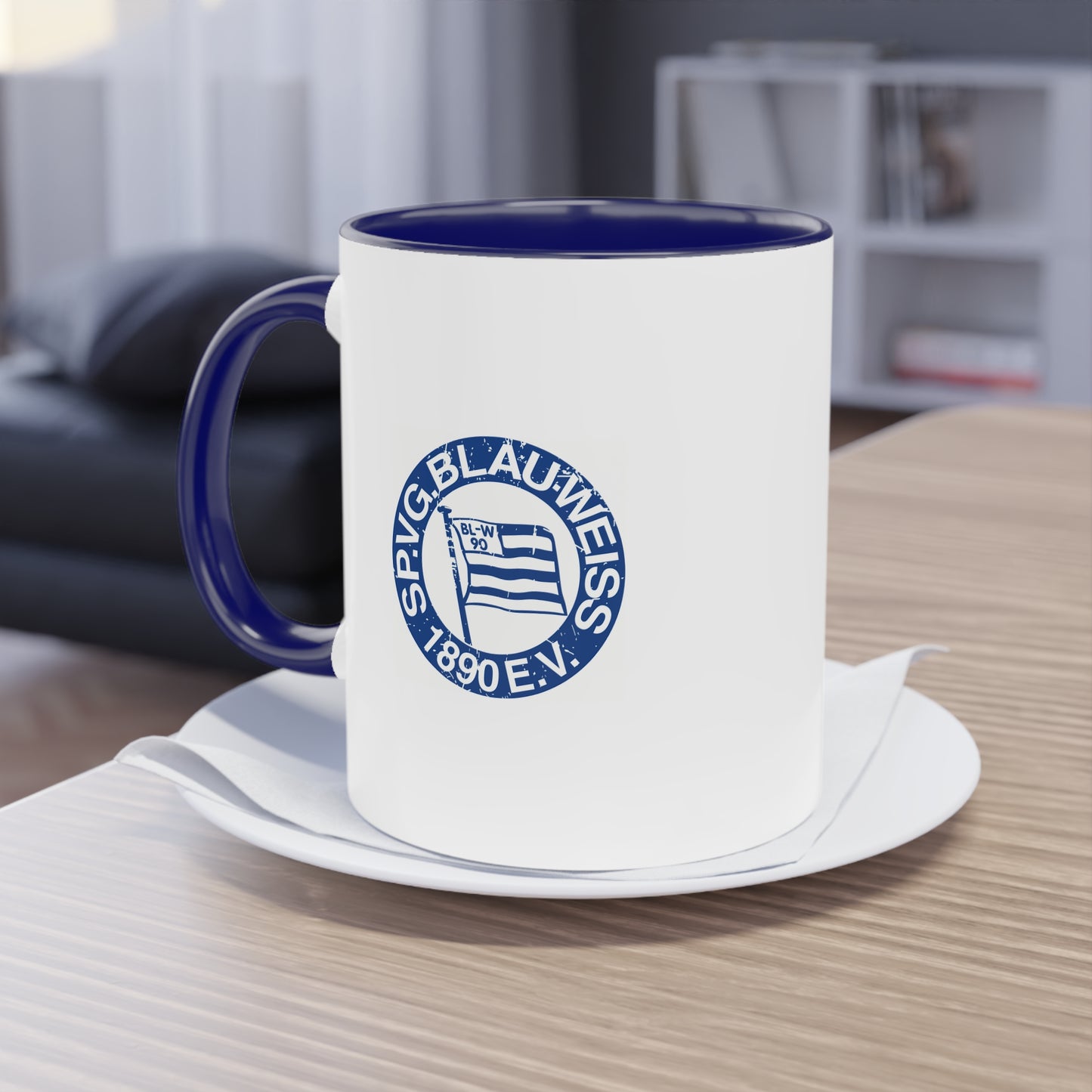 Tasse Blau-Weiss • "Emblem Vintage"