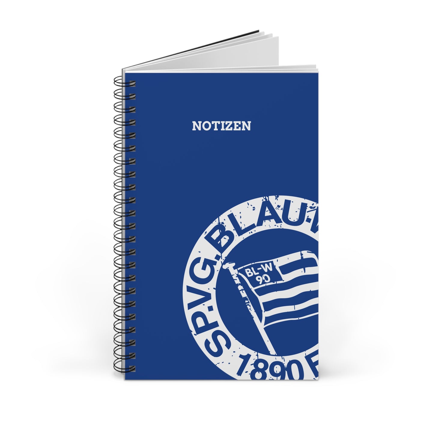 Notizbuch, spiralgebunden