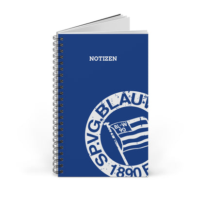 Notizbuch, spiralgebunden